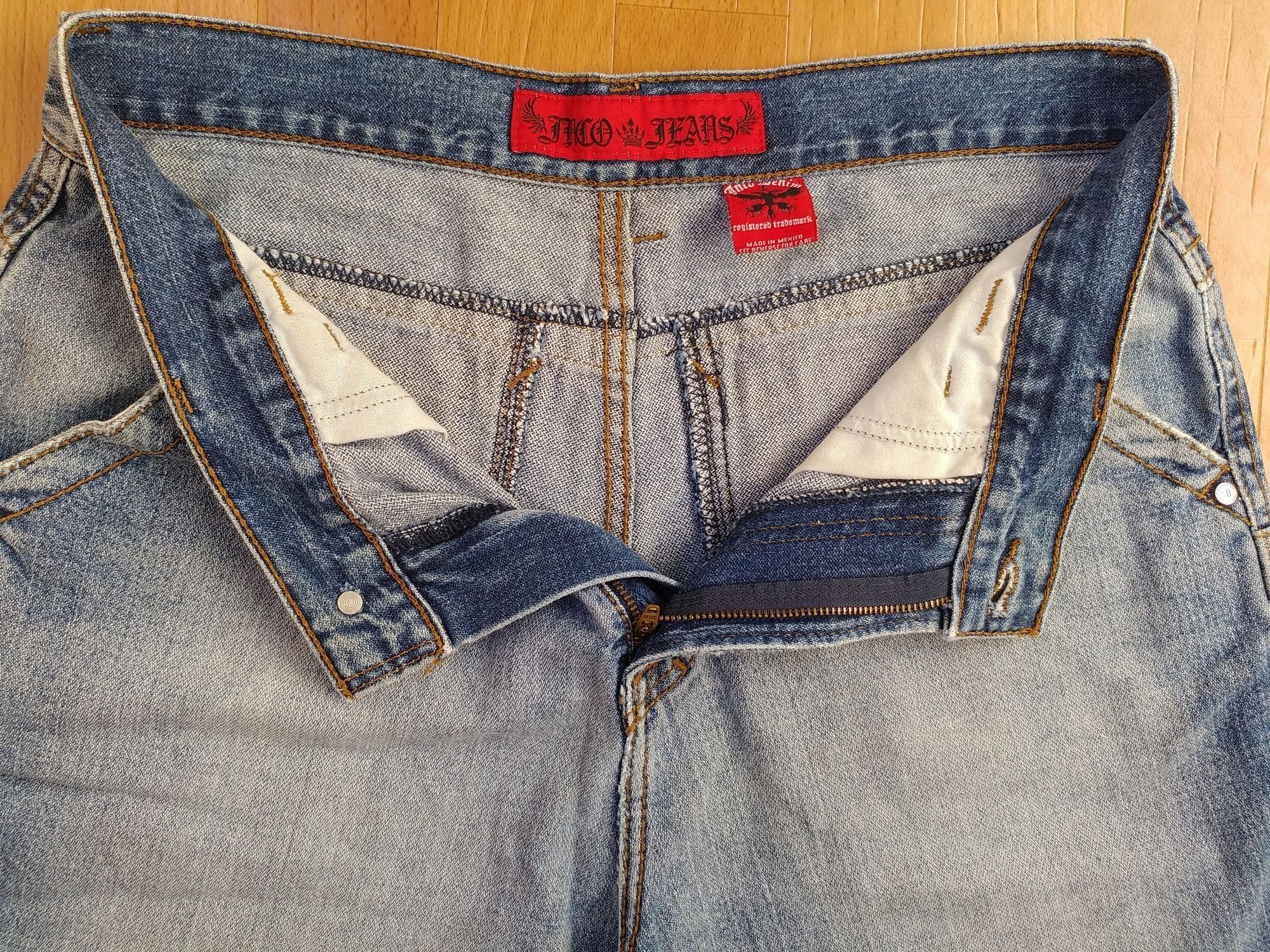 JNCO JNCO jeans shorts, baggy vintage, 90s, 1990s, skater size 34 Size US 34 / EU 50 - 10 Thumbnail