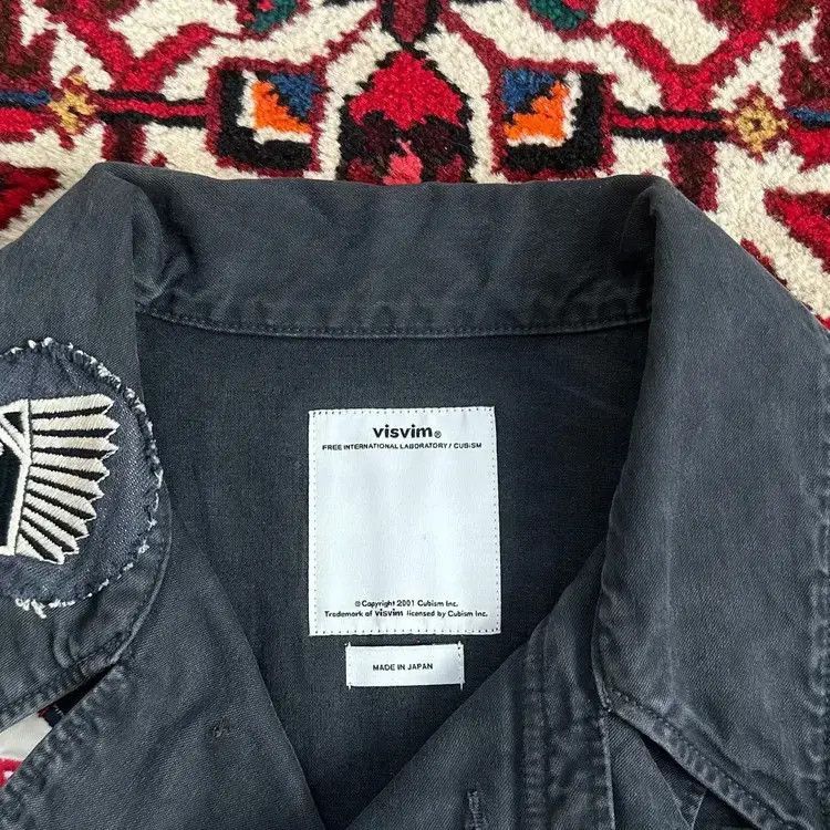 Visvim Visvim Visvim 15AW Achse Patches Military Jacket-2506 Size US S / EU 44-46 / 1 - 5 Thumbnail