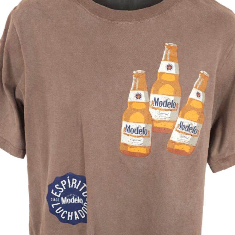 Vintage Modelo Especial T Shirt Mens Size Small Brown Beer Breweriana OVERSIZED Fit NEW Size US S / EU 44-46 / 1 - 2 Thumbnail