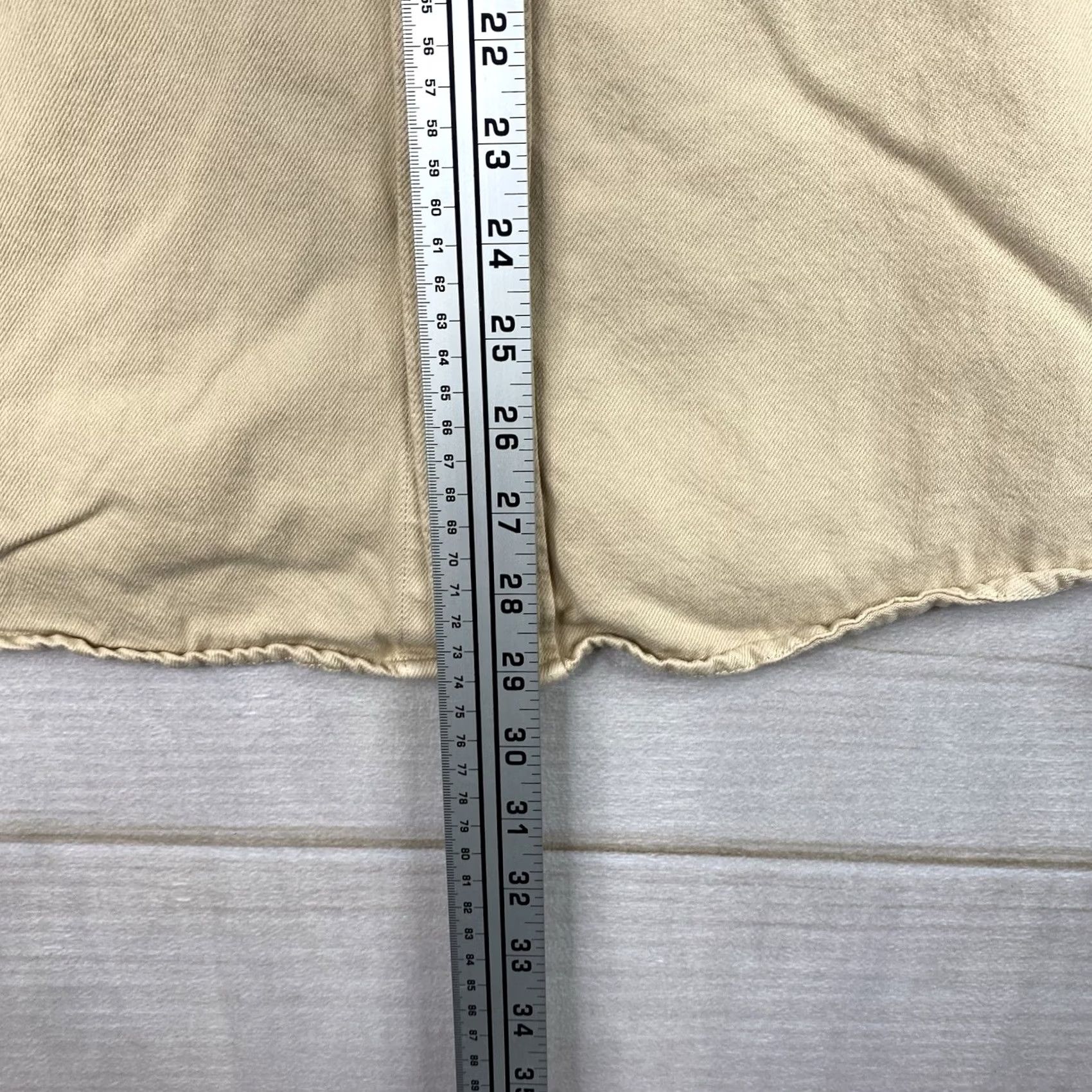Calvin Klein Calvin Klein Jeans Mens Western Shirt Sz L Beige Yellow Snap Long Sleeve Denim Shirts Mens Western 90s Theme None Size US L / EU 52-54 / 3 - 6 Thumbnail