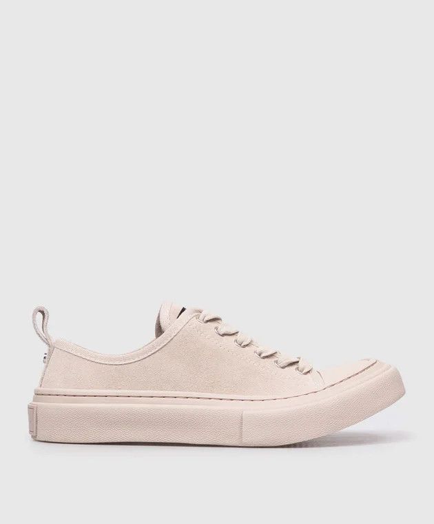 Ann Demeulemeester Halli Vulcanized Low Sneakers in Beige, Men's (Size 5.5)