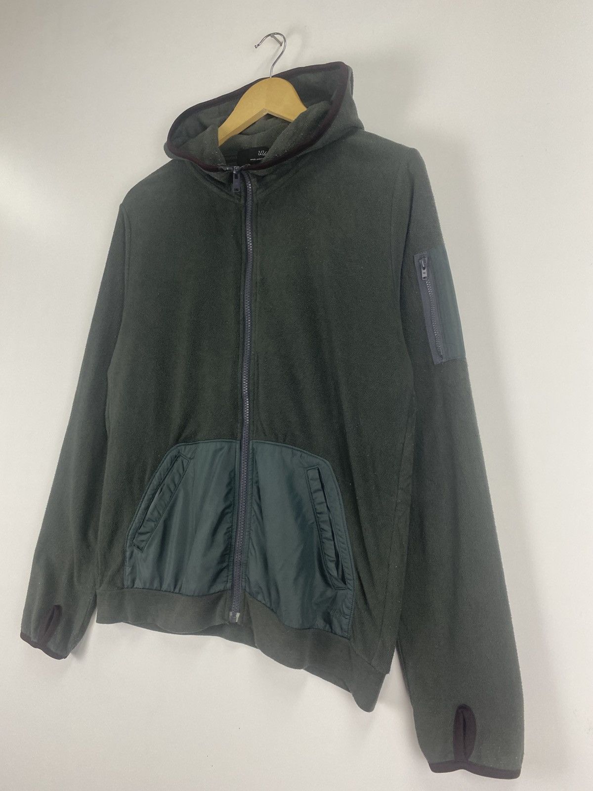 Undercover × Uniqlo Uniqlo Undercover Fleece Hoodie Size US L / EU 52-54 / 3 - 4 Thumbnail