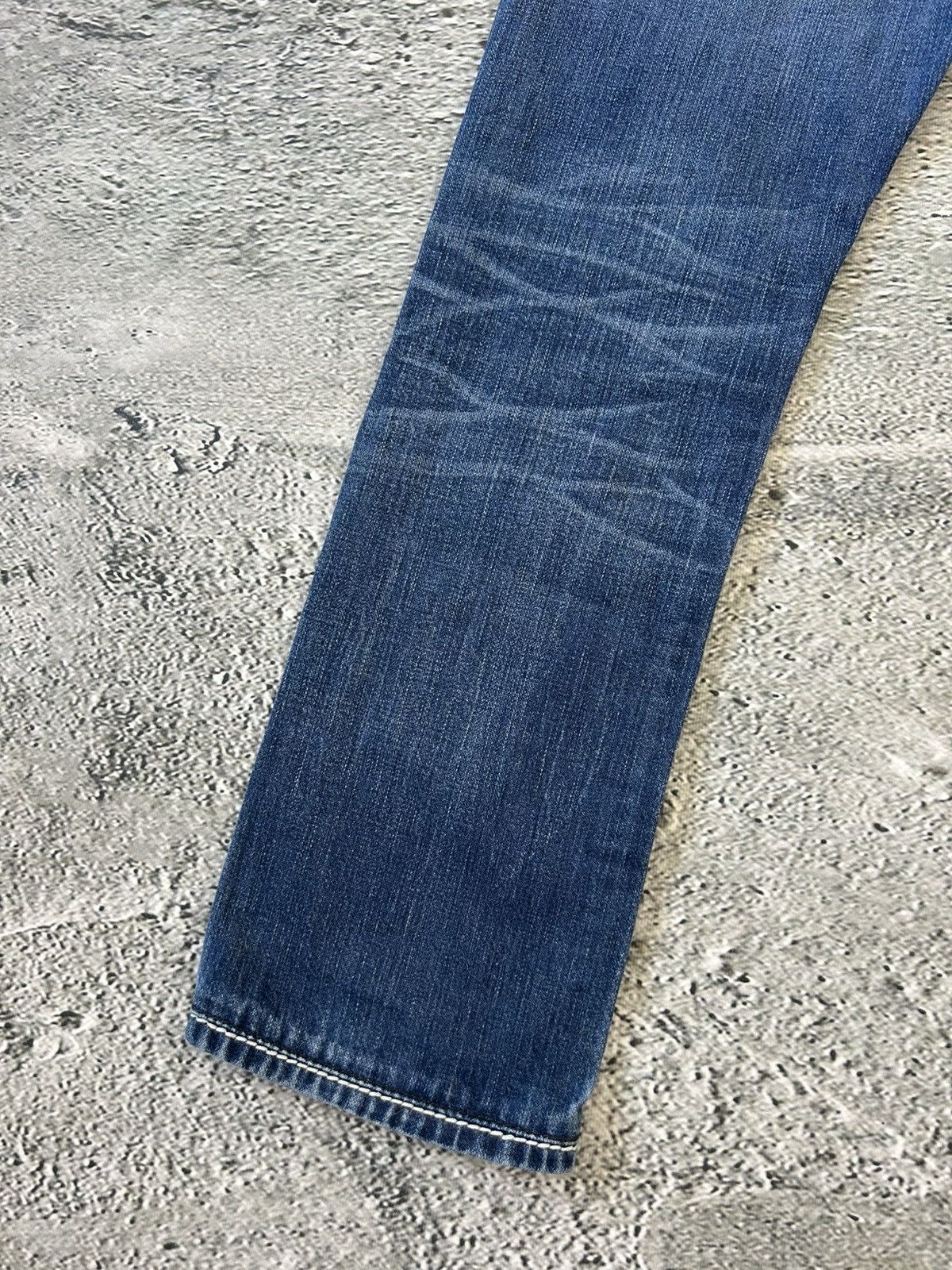 True Religion True Religion blue jeans white thick stitching Y2K Size US 28 / EU 44 - 4 Thumbnail