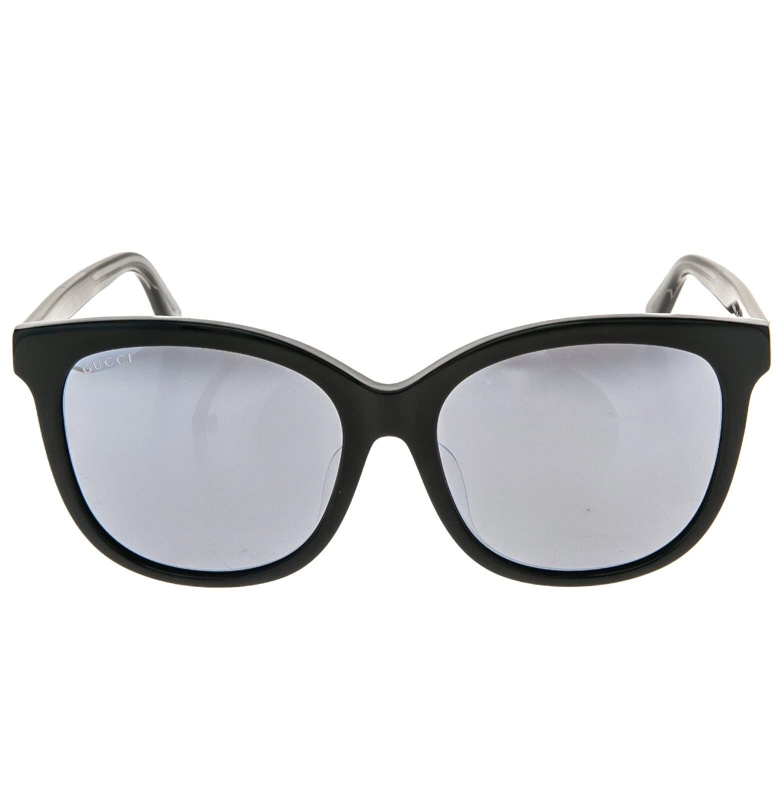 Gucci GUCCI GG0082S 0082 Oversized Crystal Black Sunglasses 002 Size ONE SIZE - 10 Thumbnail