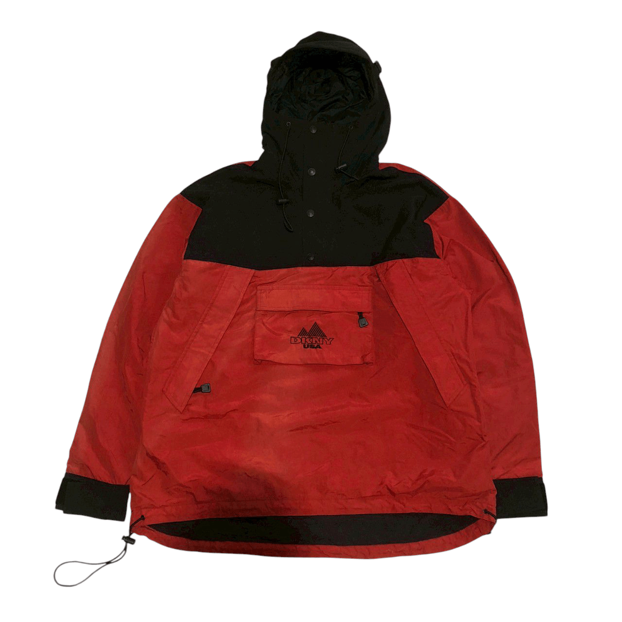 DKNY Vintage 90s DKNY Tech Half Zipper Anorak Jacket Size US M / EU 48-50 / 2 - 1 Thumbnail