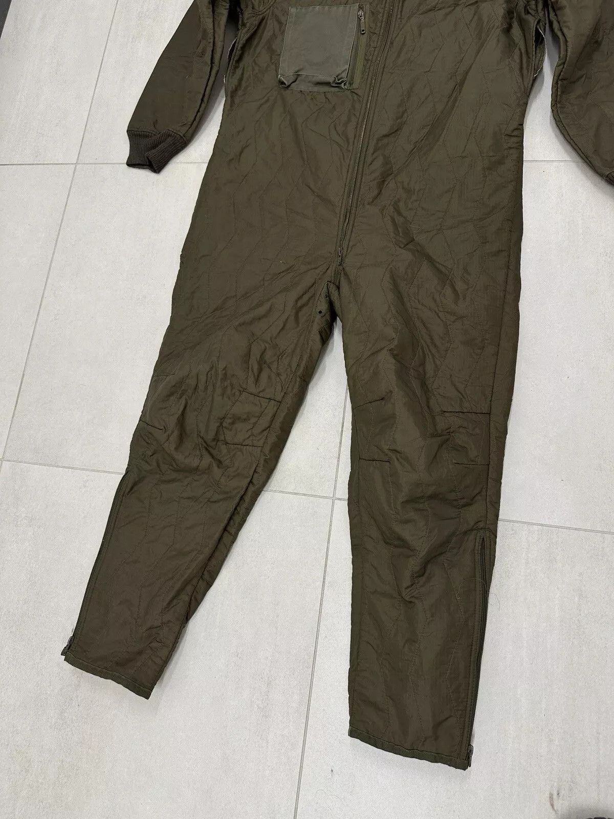 Vintage Vintage 1995 Jumpsuit Onepiece Germany Army Overall liner Size US XL / EU 56 / 4 - 3 Thumbnail