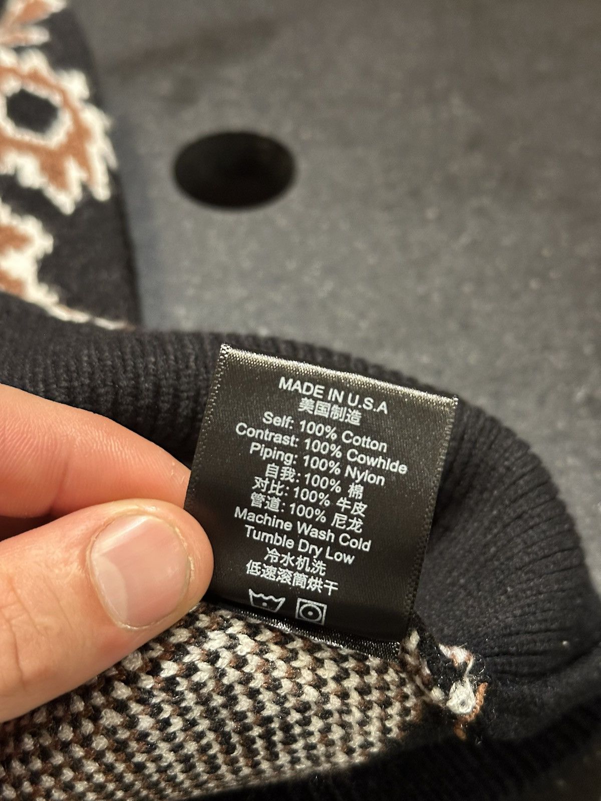 Rhude Rhude bandana sweater Size US L / EU 52-54 / 3 - 5 Thumbnail