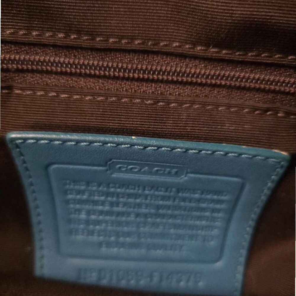 Coach COACH Ergo Satchel in blue leather Size ONE SIZE - 9 Thumbnail