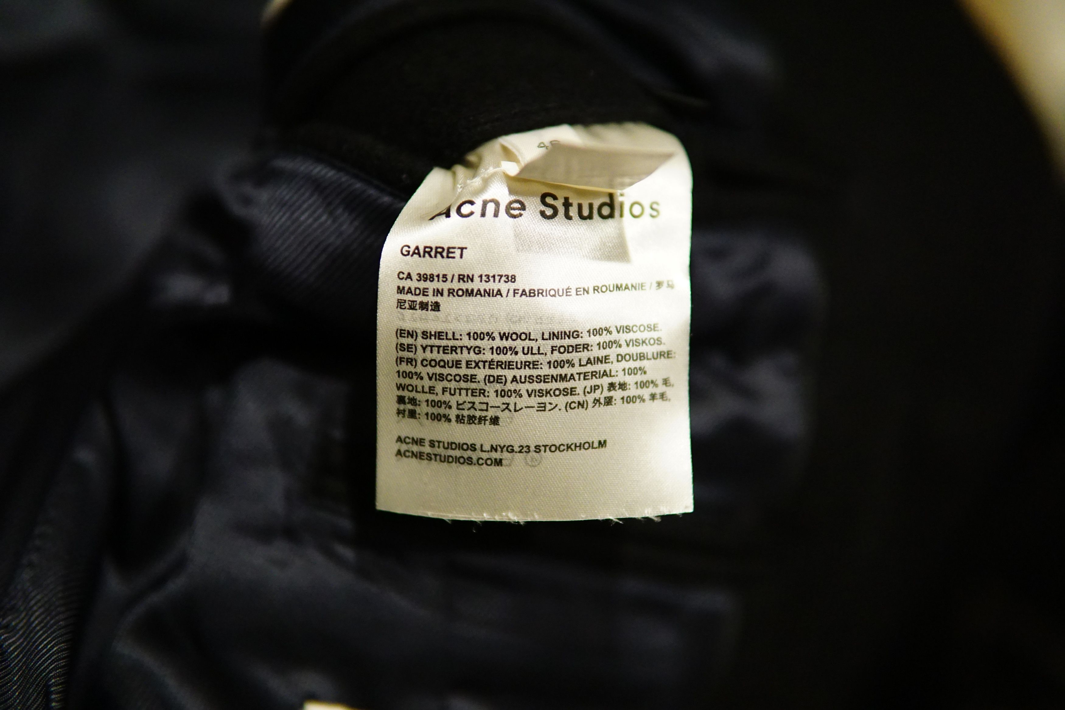 Acne Studios Garret Coat Size US S / EU 44-46 / 1 - 5 Thumbnail