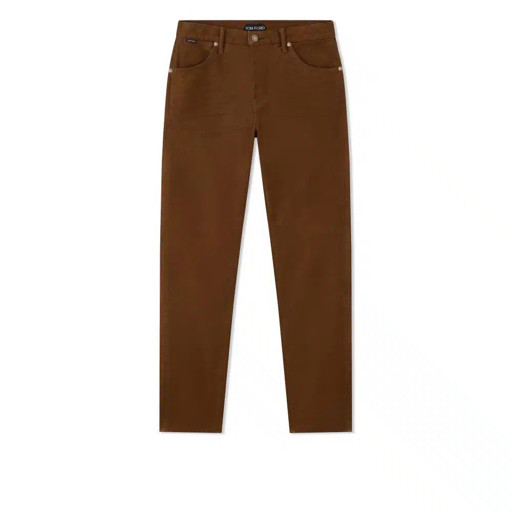 Tom Ford o1loc1c0625 DPT002 Tapered Fit Denim in Brown Size US 32 / EU 48 - 1 Thumbnail