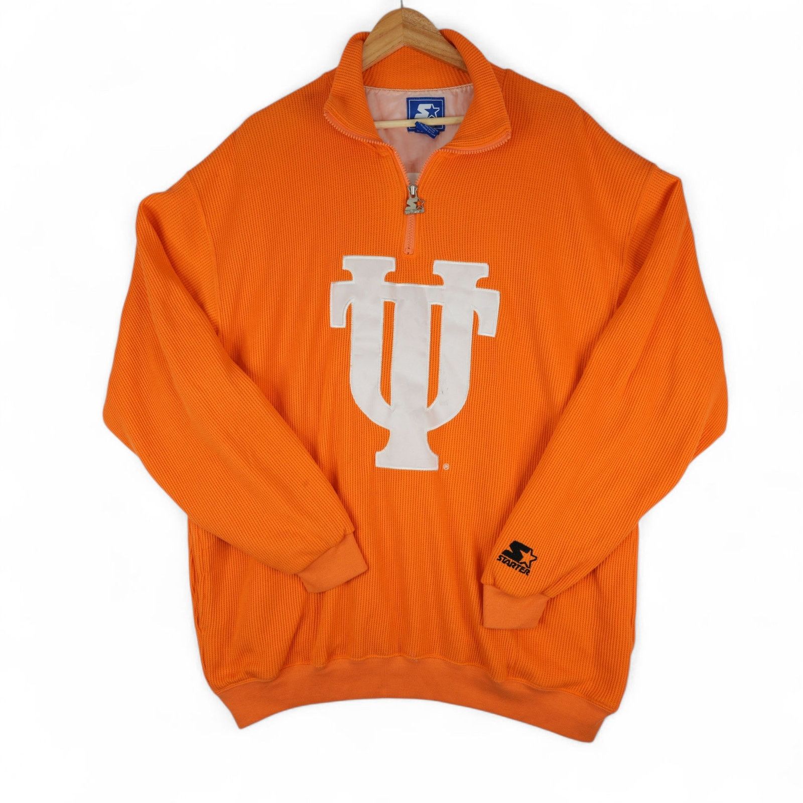Starter Vtg Starter Tennessee Volunteers Sweatshirt XXL Waffle Knit Size US XXL / EU 58 / 5 - 1 Thumbnail