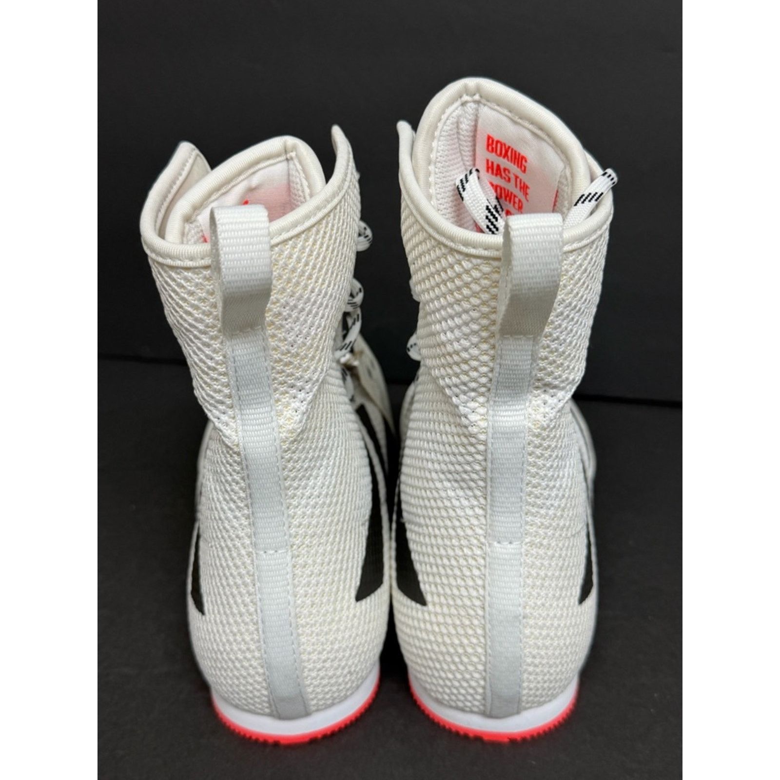 Adidas Adidas Box Hog 3 White/Black Boxing Gym “Tokyo” Shoes Men’s Size US 6 / EU 39 - 4 Thumbnail