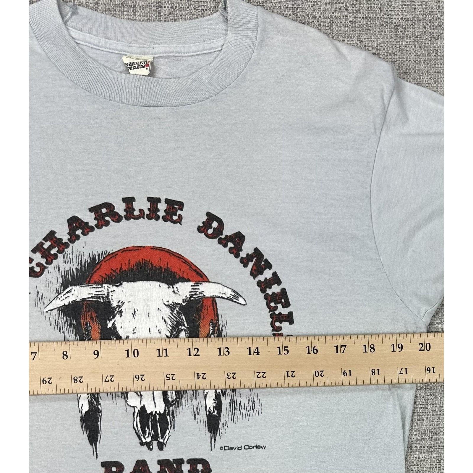 Other Charlie Daniels Band Shirt Fit M 1988 Tour Screen Stars Tee Size US M / EU 48-50 / 2 - 4 Thumbnail