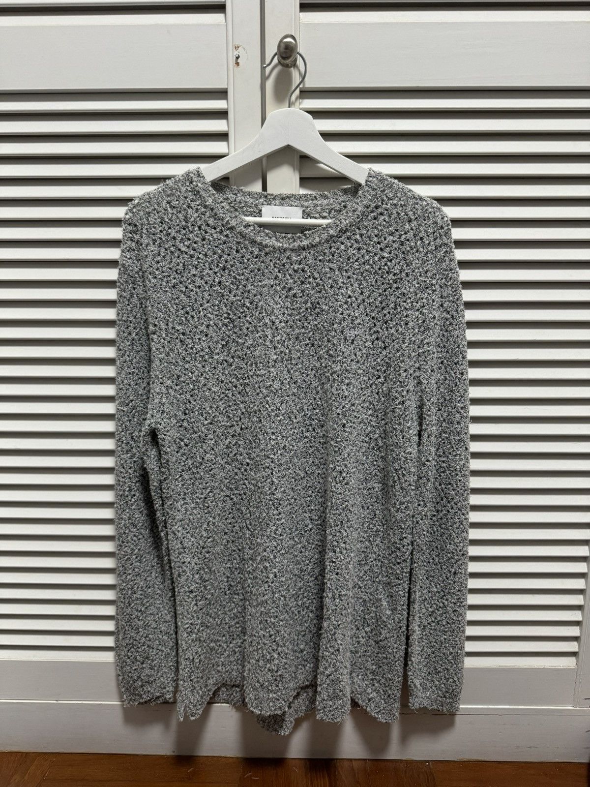 Nanushka Grey Knitted Sweater Size US M / EU 48-50 / 2 - 1 Thumbnail