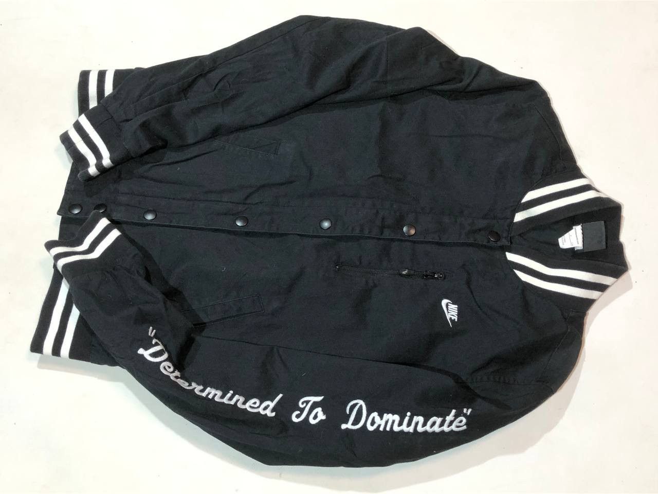 Nike Nike Bomber Black “Determined to Dominate “ Size US S / EU 44-46 / 1 - 5 Thumbnail