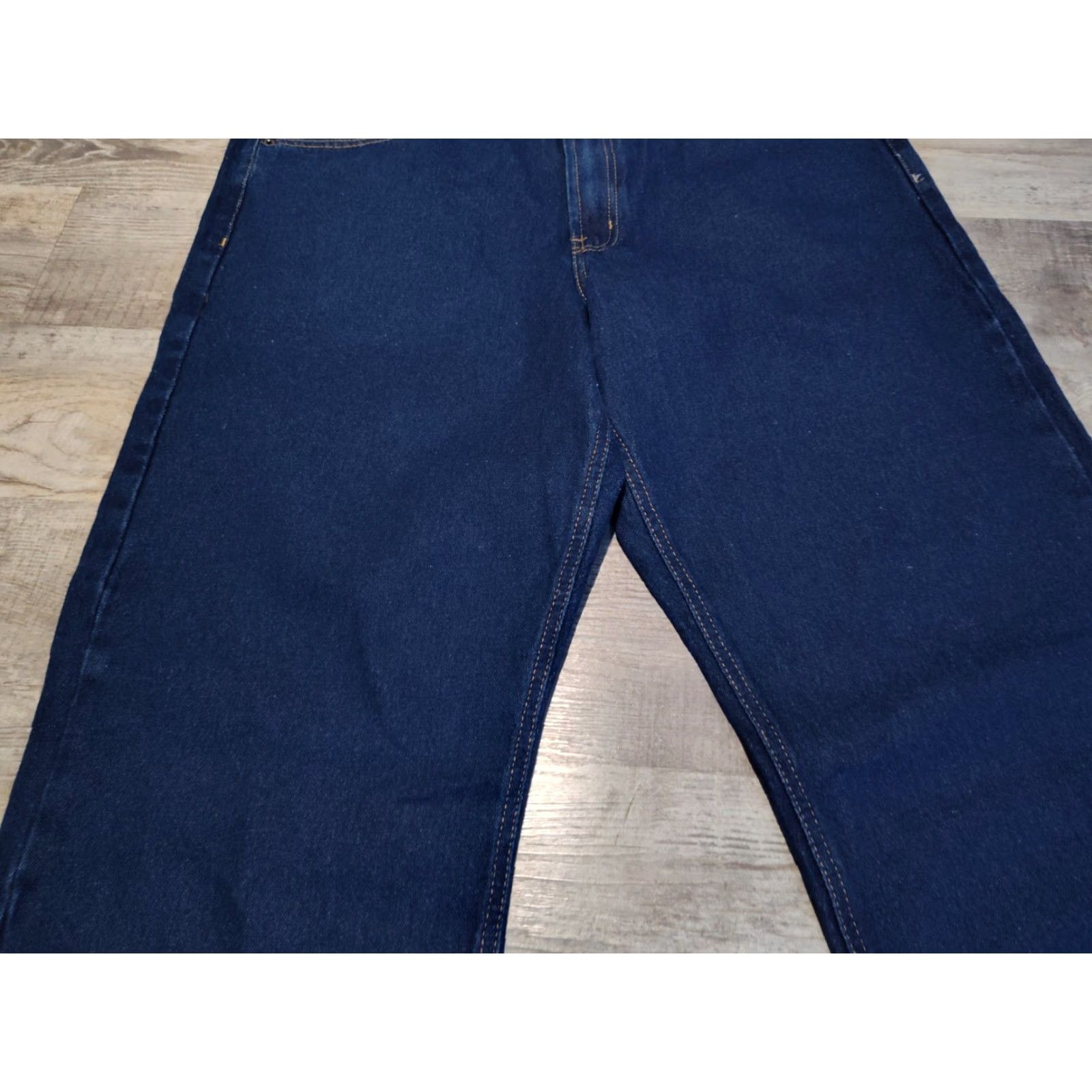 Vintage RUGGED WEAR Jeans Men 40x30 Blue Straight Fit Denim Cotton Relaxed Style Pockets 5 Pocket NWT Size US 40 / EU 56 - 5 Thumbnail