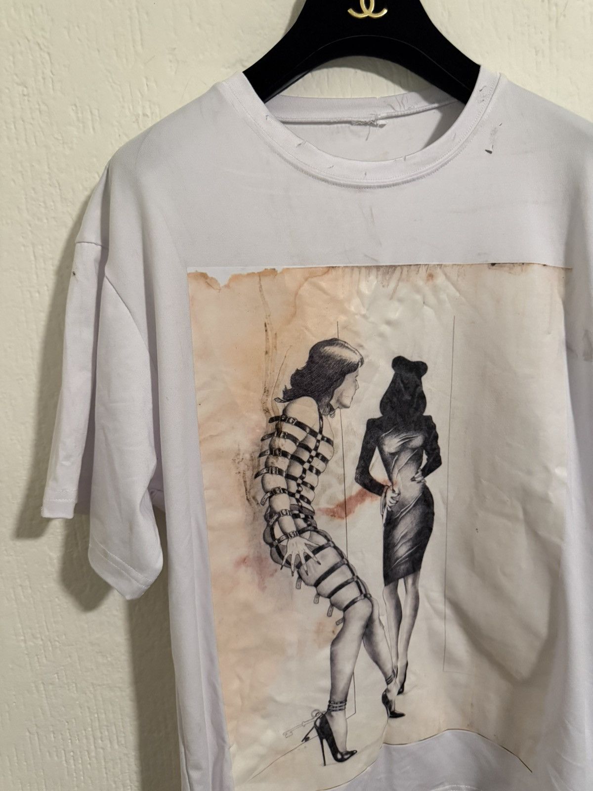 Seditionaries Distressed bondage graphic t shirt size Medium Size US M / EU 48-50 / 2 - 2 Thumbnail
