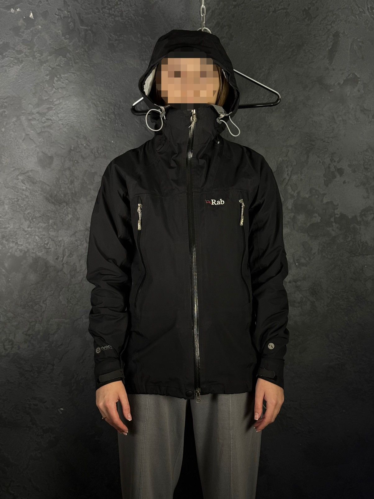 Rab RAB Latok Alpine Jacket Size M Womens Black Size M / US 6-8 / IT 42-44 - 2 Thumbnail