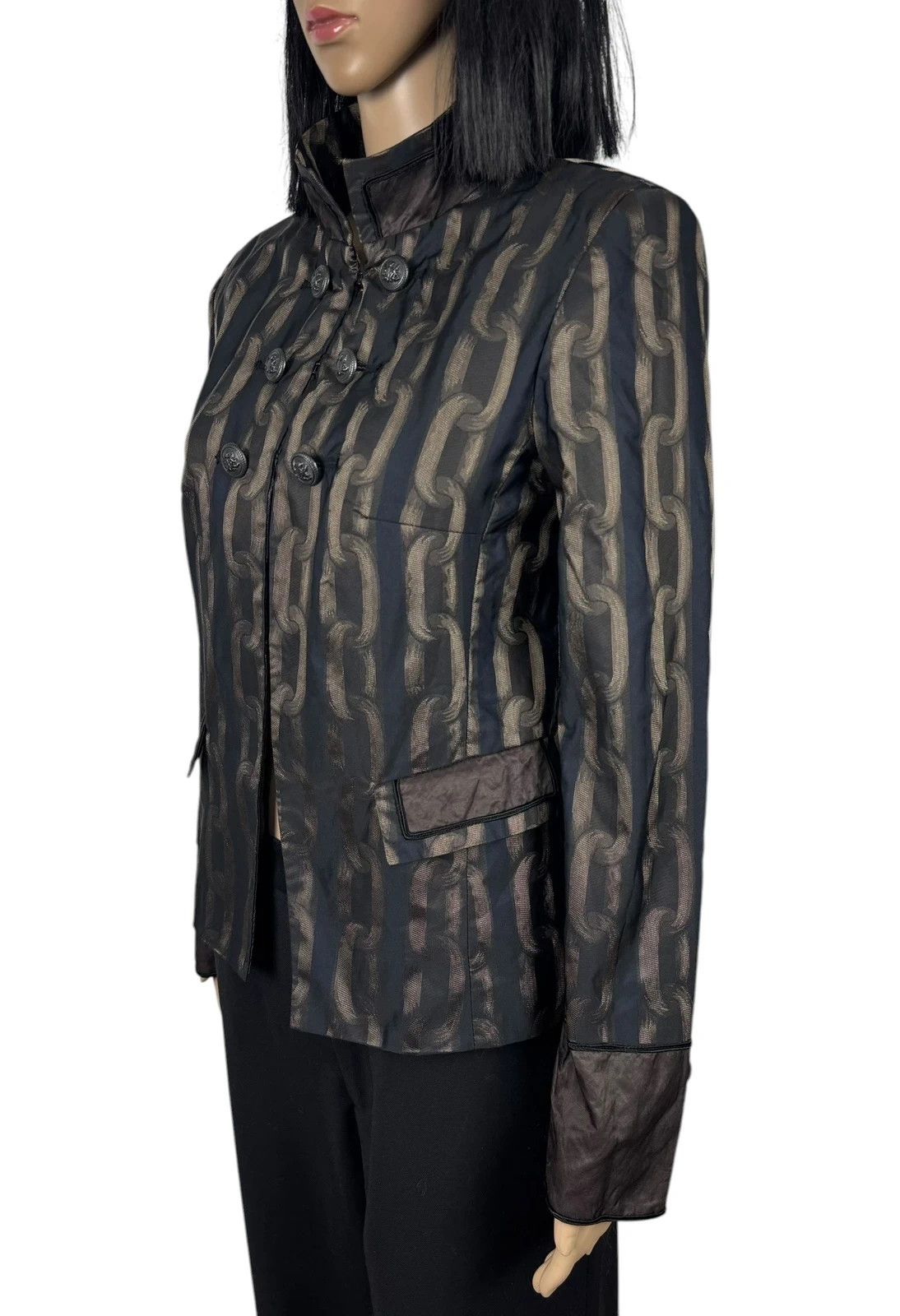 Other Feldpausch Chains Printed Blazer size D36 GB10 Size M / US 6-8 / IT 42-44 - 4 Thumbnail
