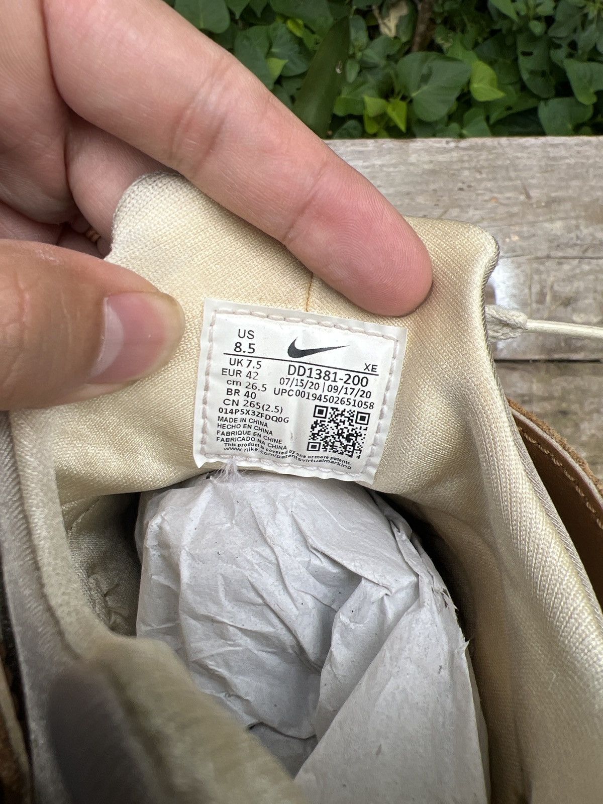 Nike × Stussy Nike Air Huarache Stussy Desert Oak DD1381-200 Size US 8.5 / EU 41-42 - 8 Thumbnail