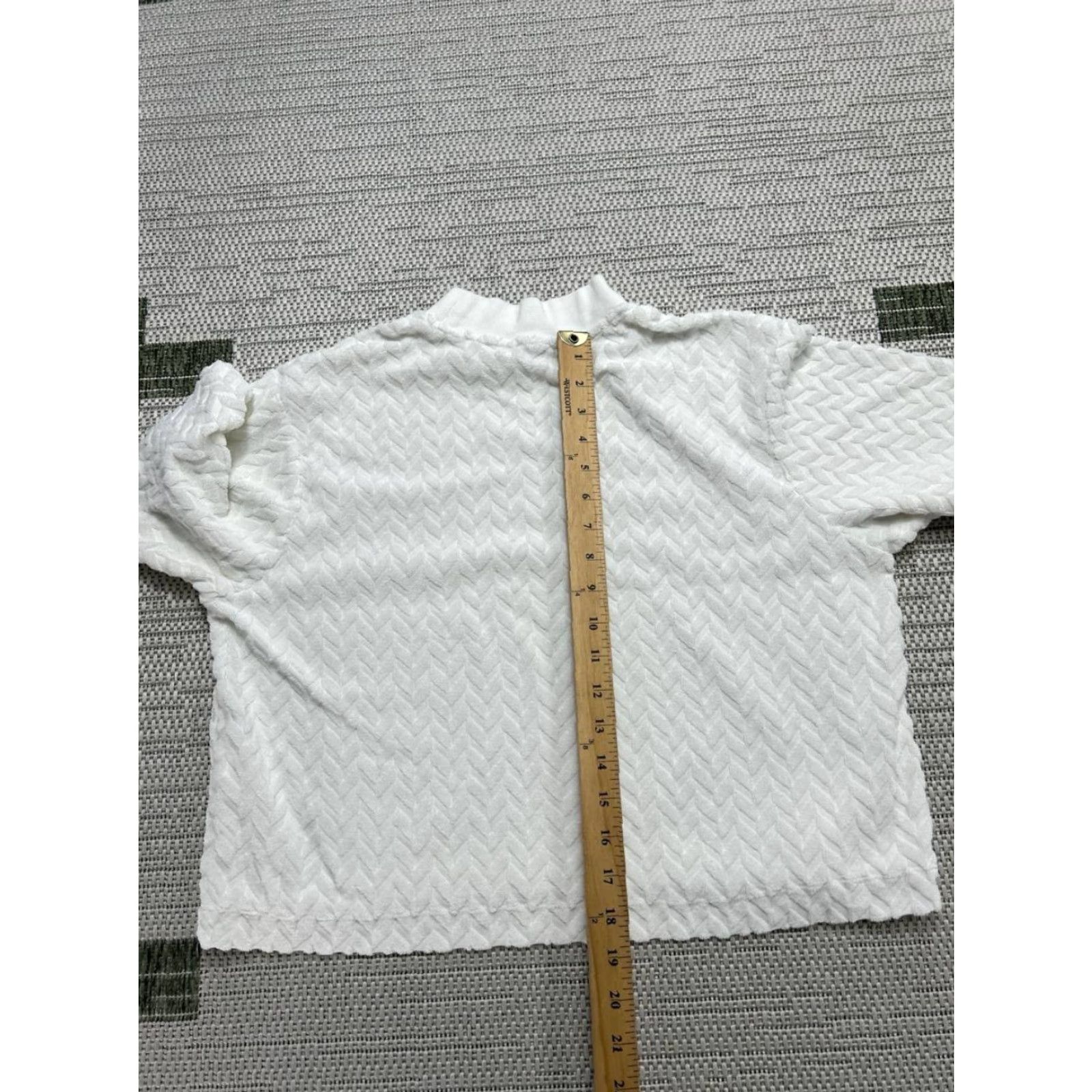 Nike Nike Track Suit Jacket Womens Small White Quilted Pullover Regular Fit Activewear Spring Fall DJ Size S / US 4 / IT 40 - 7 Thumbnail
