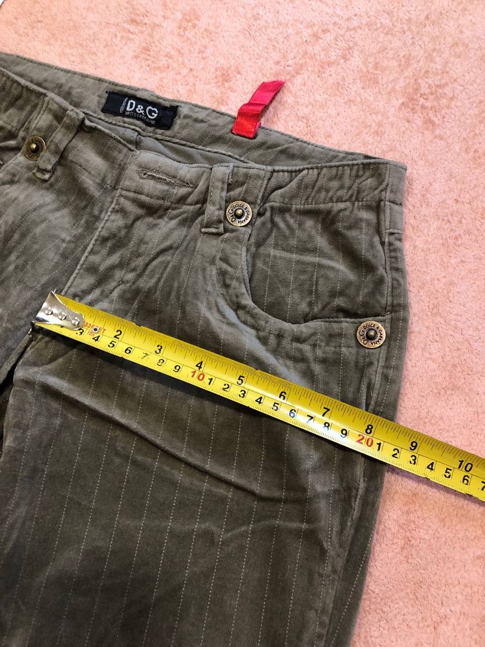 Dolce & Gabbana vintage D&G Denim pants luxury Dolce&Gabbana jeans Y2K Size 29" - 18 Thumbnail