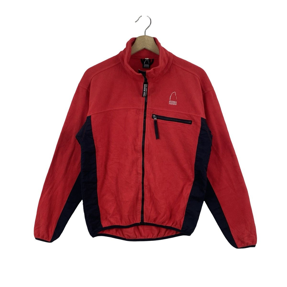 High Sierra Vintage SIERRA DESIGNS Fleece Jacket Full Zip Outdoor Hiking Size US M / EU 48-50 / 2 - 4 Thumbnail