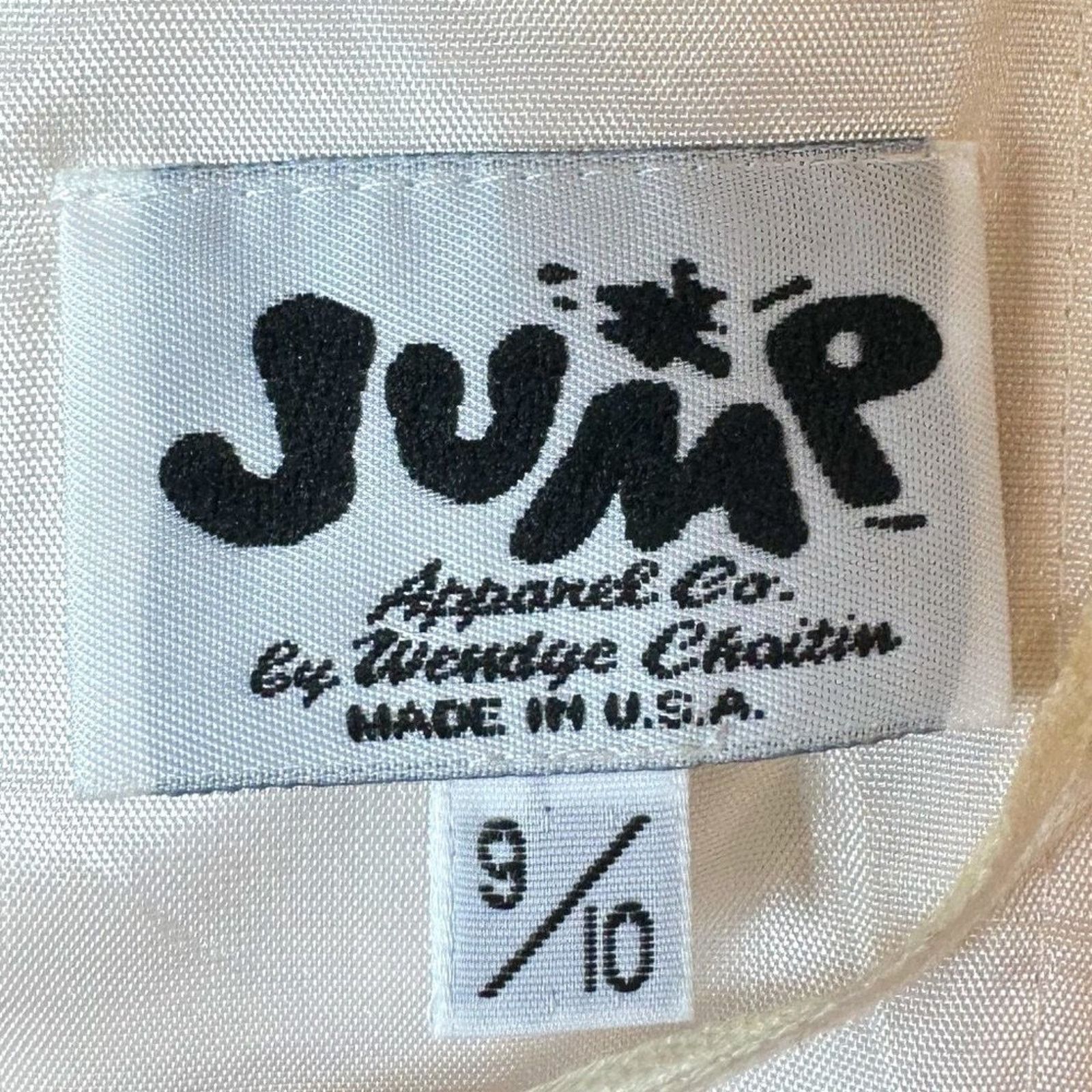 Other Jump Apparel Co Wendye Chaitin White Gown 9/10 Jr 8 Women’s Size M / US 6-8 / IT 42-44 - 17 Thumbnail