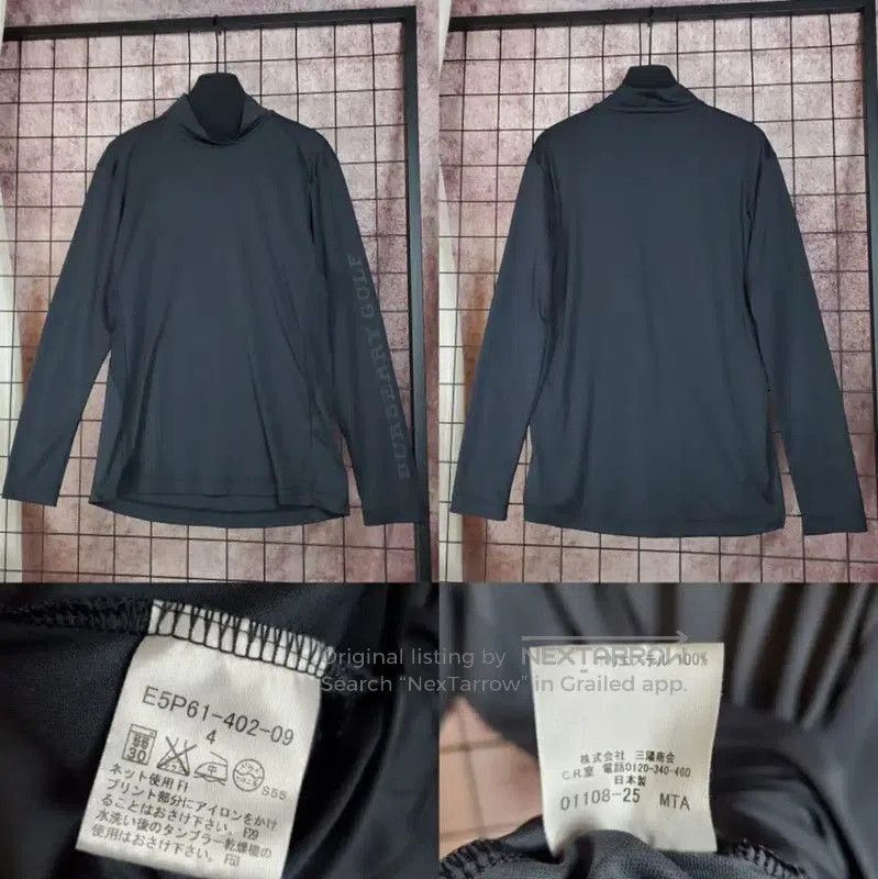 Burberry Burberry Black Long Sleeve Men's T. Size US L / EU 52-54 / 3 - 2 Thumbnail