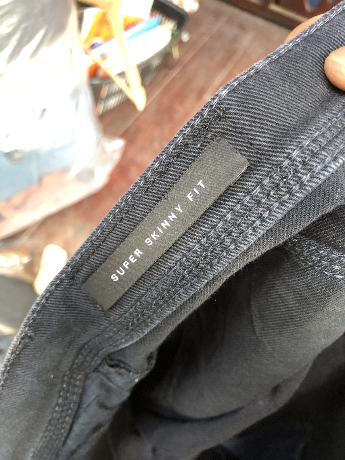 Neil Barrett Neil Barrett Design Punk Destress Jeans Black Size US 34 / EU 50 - 10 Thumbnail