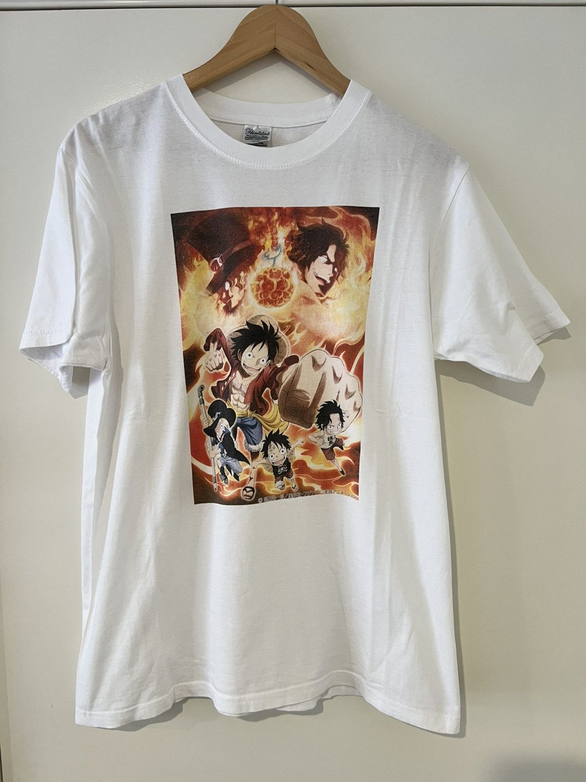 Anime One Piece “Luffy, Ace & Sabo – Past & Present” Tee Size US XL / EU 56 / 4 - 3 Thumbnail