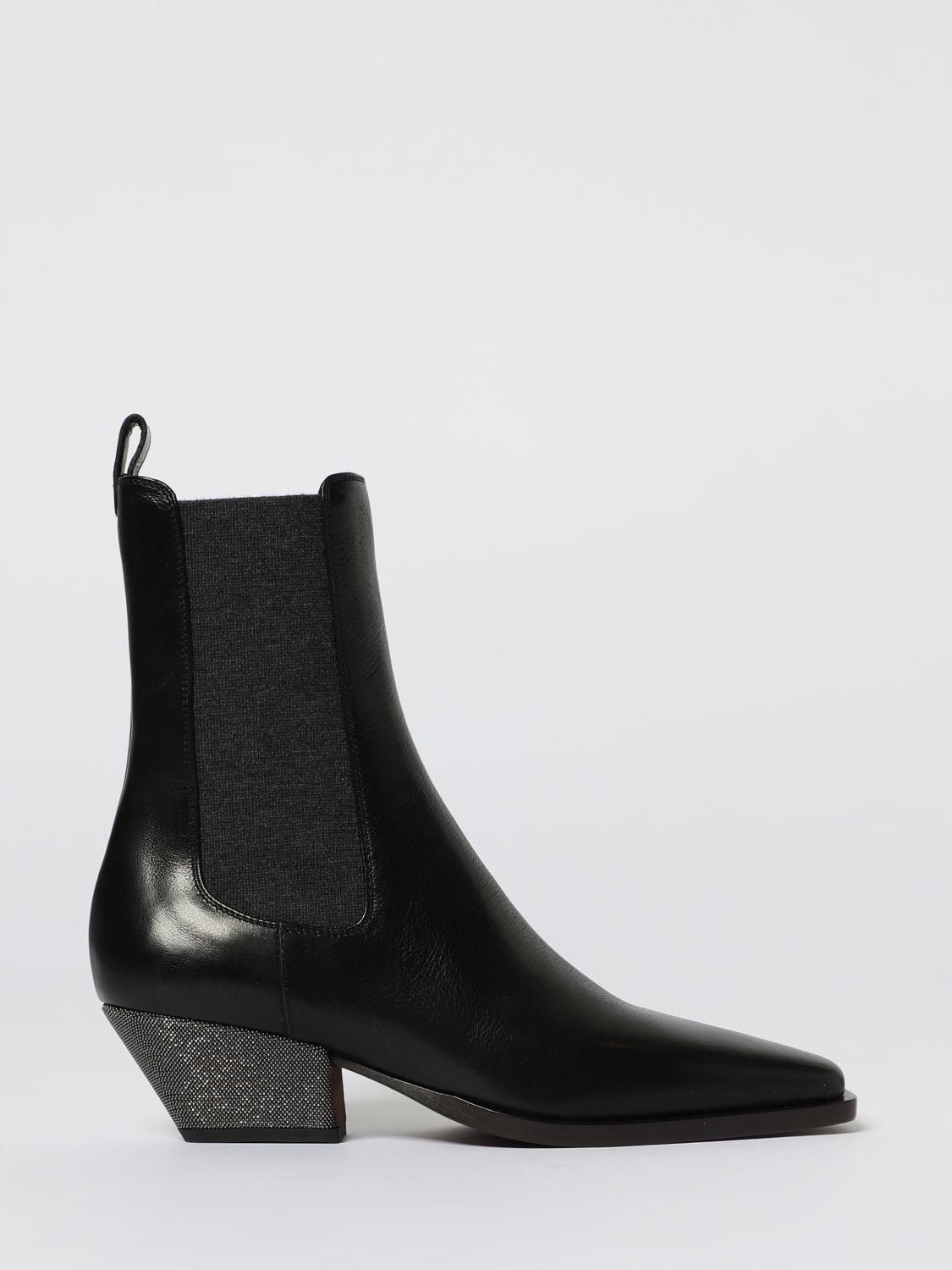 Brunello Cucinelli Brunello Cucinelli Boots Woman Black Size US 9 / IT 39 - 1 Thumbnail