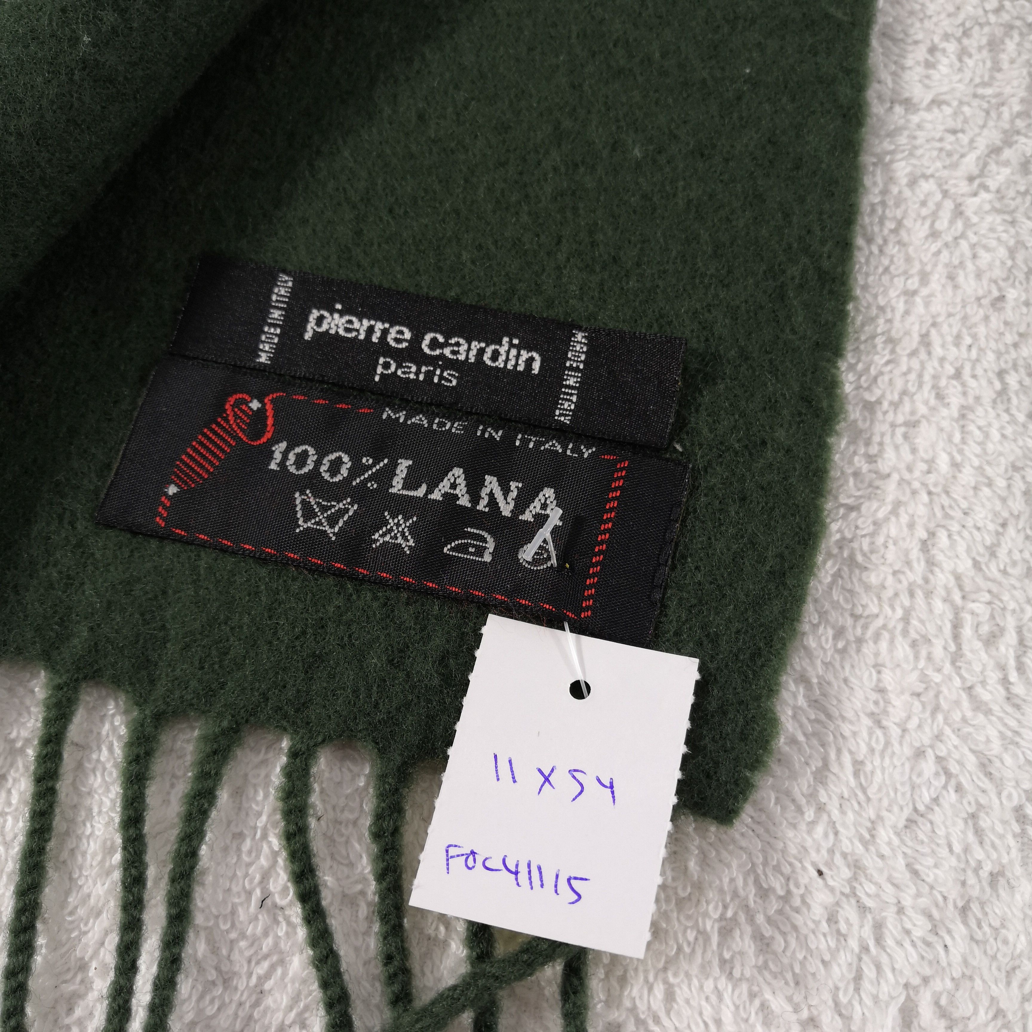 Pierre Cardin Vintage Pierre Cardin Scarf Muffler Wool Cashmere Scarves Size ONE SIZE - 5 Thumbnail