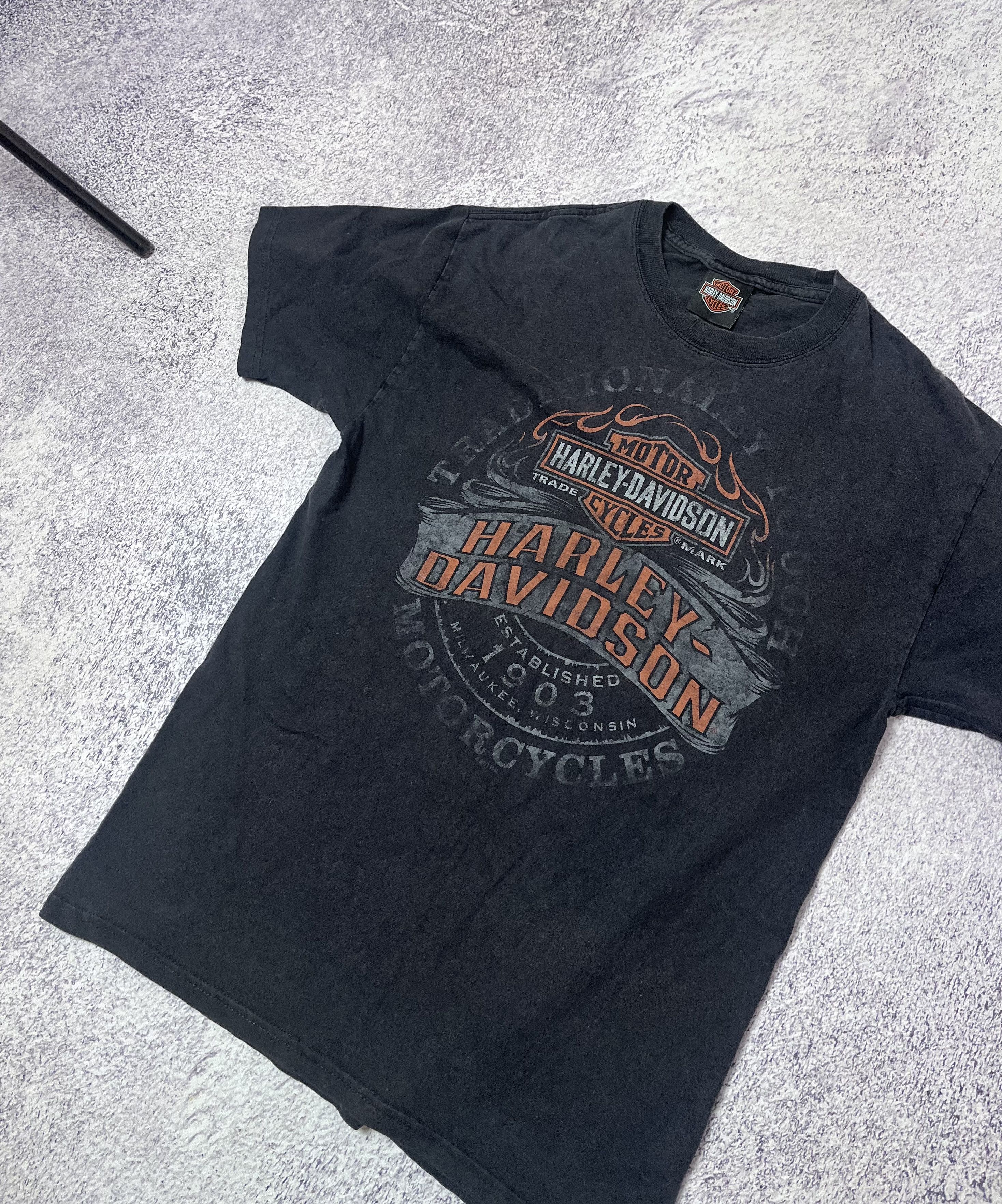 Harley Davidson × Vintage Vintage men’s T-shirt Harley-Davidson 2011 size M Size US M / EU 48-50 / 2 - 4 Thumbnail