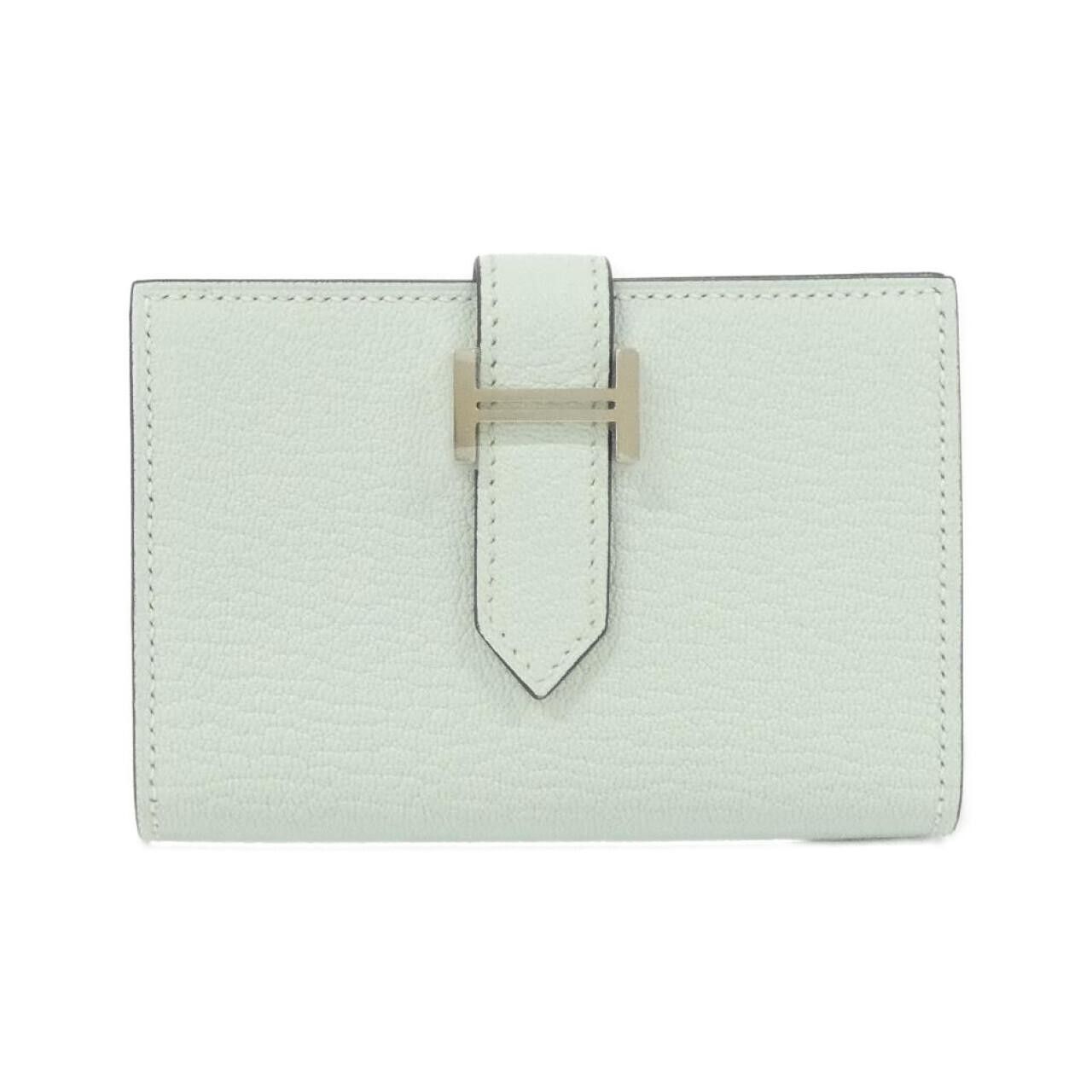 Hermes Hermes Hermès Béarn Chèvre Card Case Leather Card Case K Stamp DUTY FREE for USA Size ONE SIZE - 1 Thumbnail
