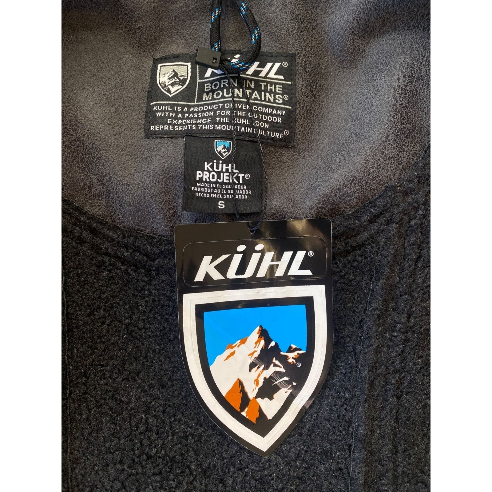 Kuhl NWT KUHL Women's S Raven Gray Black Dani Sherpa Vest Italian Size S / US 4 / IT 40 - 8 Thumbnail
