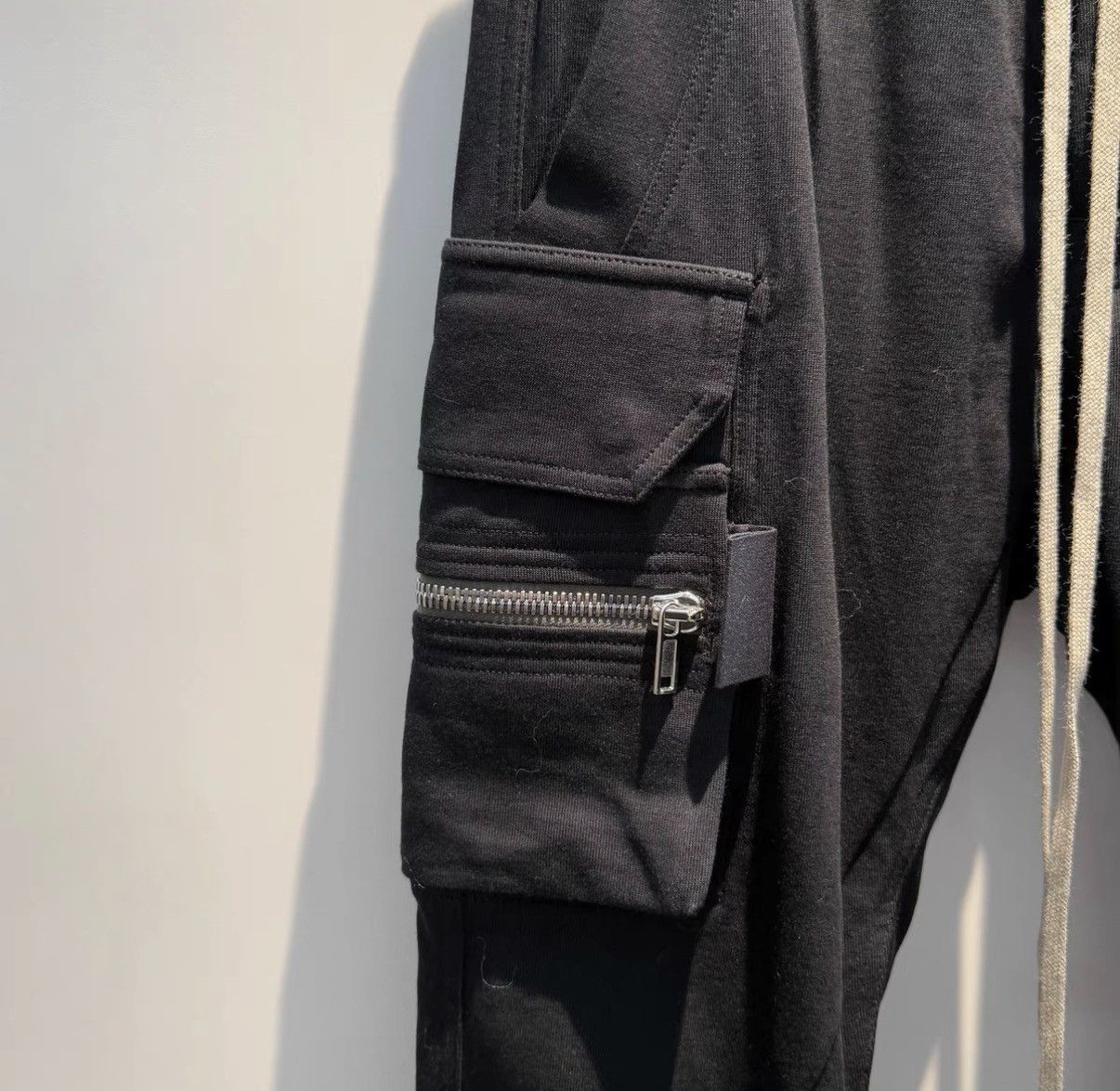 Rick Owens Rick Owens Mainline Drawstring Cargo Jogger Pants Size US 40 / EU 56 - 2 Thumbnail