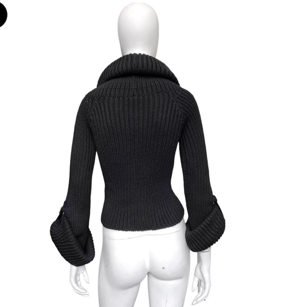 Gucci Gucci Fall 2003 Tom Chunky Cropped Knit Turtleneck Sweater Size S / US 4 / IT 40 - 3 Thumbnail
