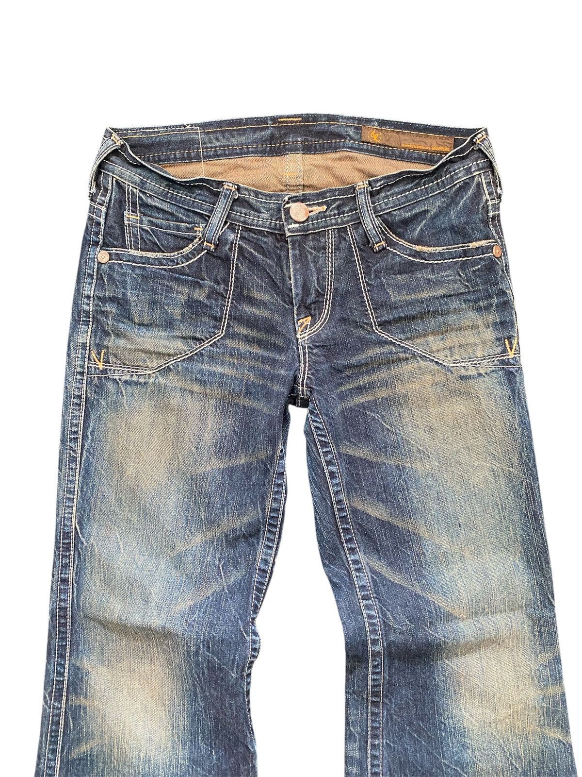 Japanese Brand Brappers Flared Denim Size US 30 / EU 46 - 3 Thumbnail
