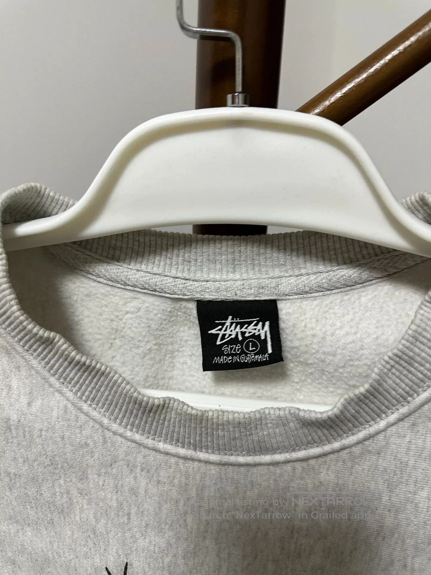 Stussy Stussy Martini Glass Logo Crewneck Sweatshirt. Size US L / EU 52-54 / 3 - 4 Thumbnail