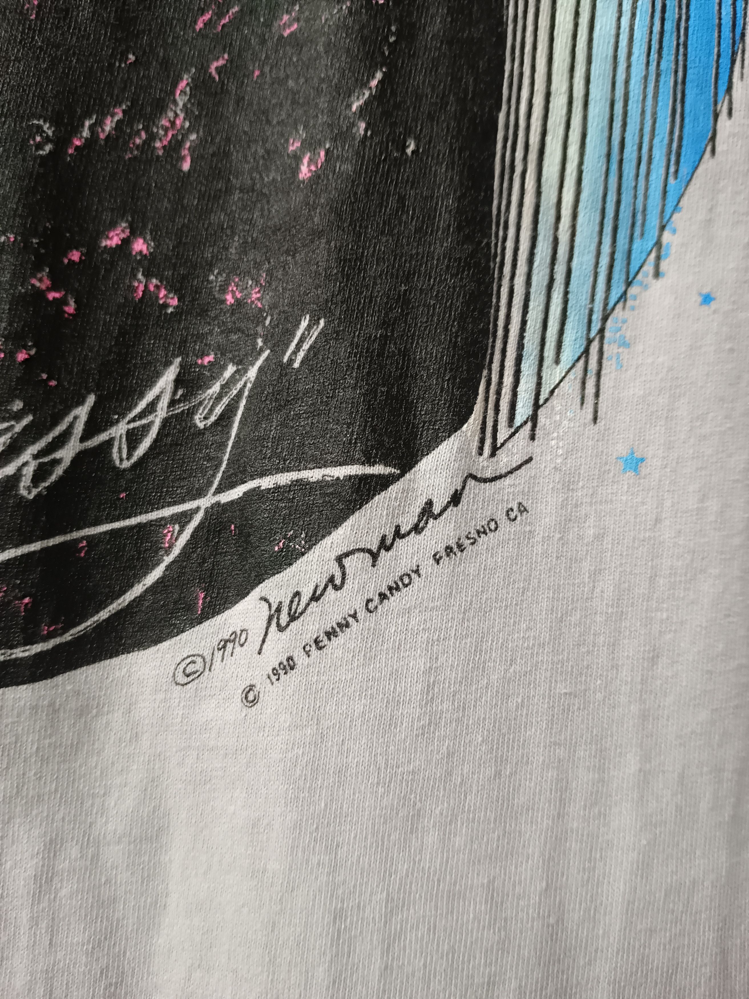 Band Tees 90s Jazz Singer Sarah Vaughan Sassy Art Tee Size US M / EU 48-50 / 2 - 18 Thumbnail