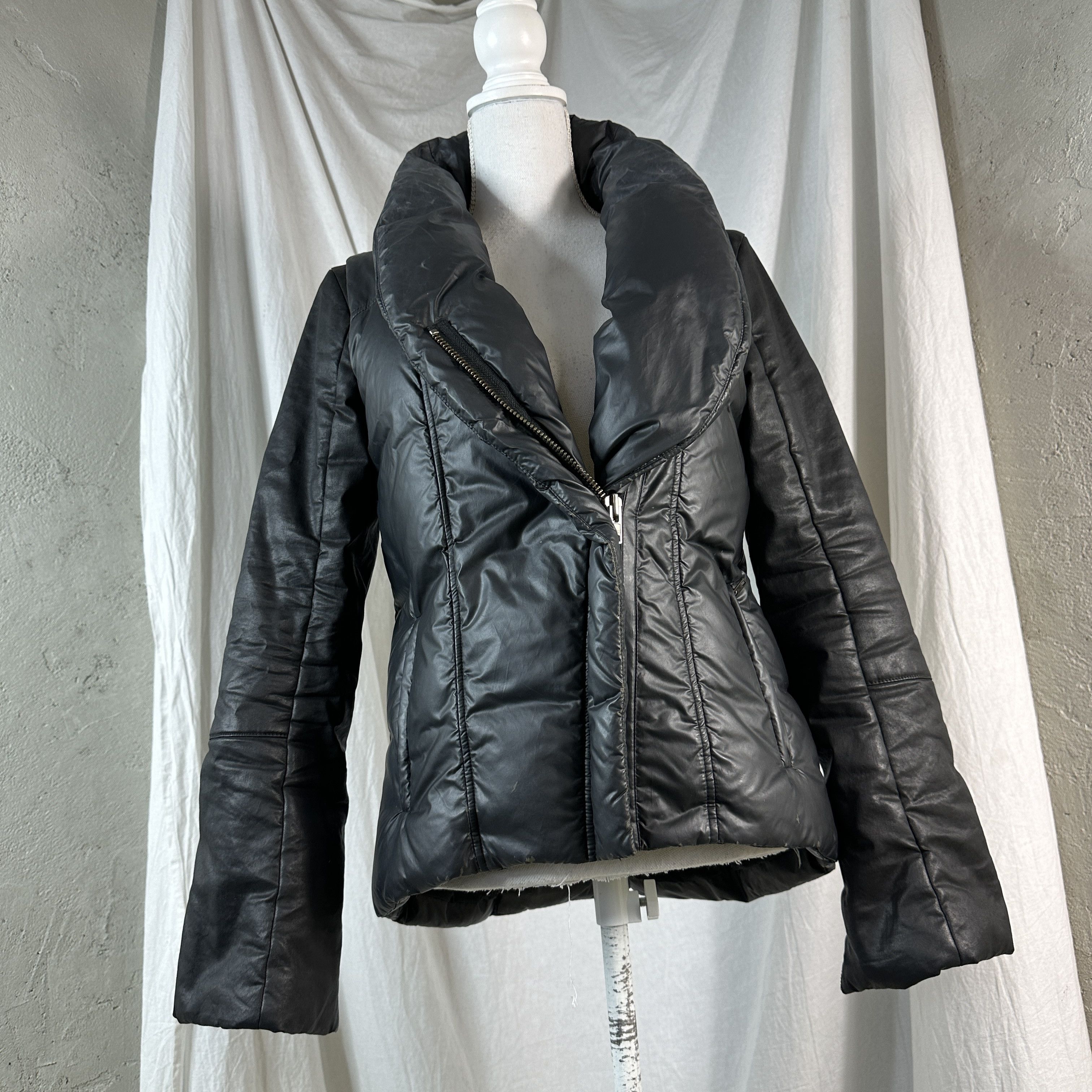 Helmut Lang × Vintage Vintage Helmut Lang Hybrid Puffer Jacket Size M / US 6-8 / IT 42-44 - 8 Thumbnail