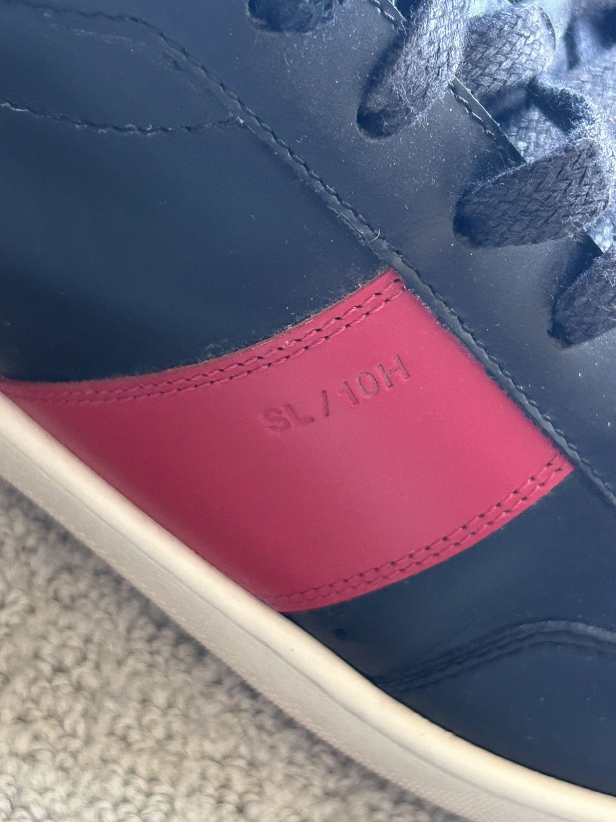 Saint Laurent Paris Saint Laurent SL10H Court Classic black Red High Top Size US 9 / EU 42 - 7 Thumbnail