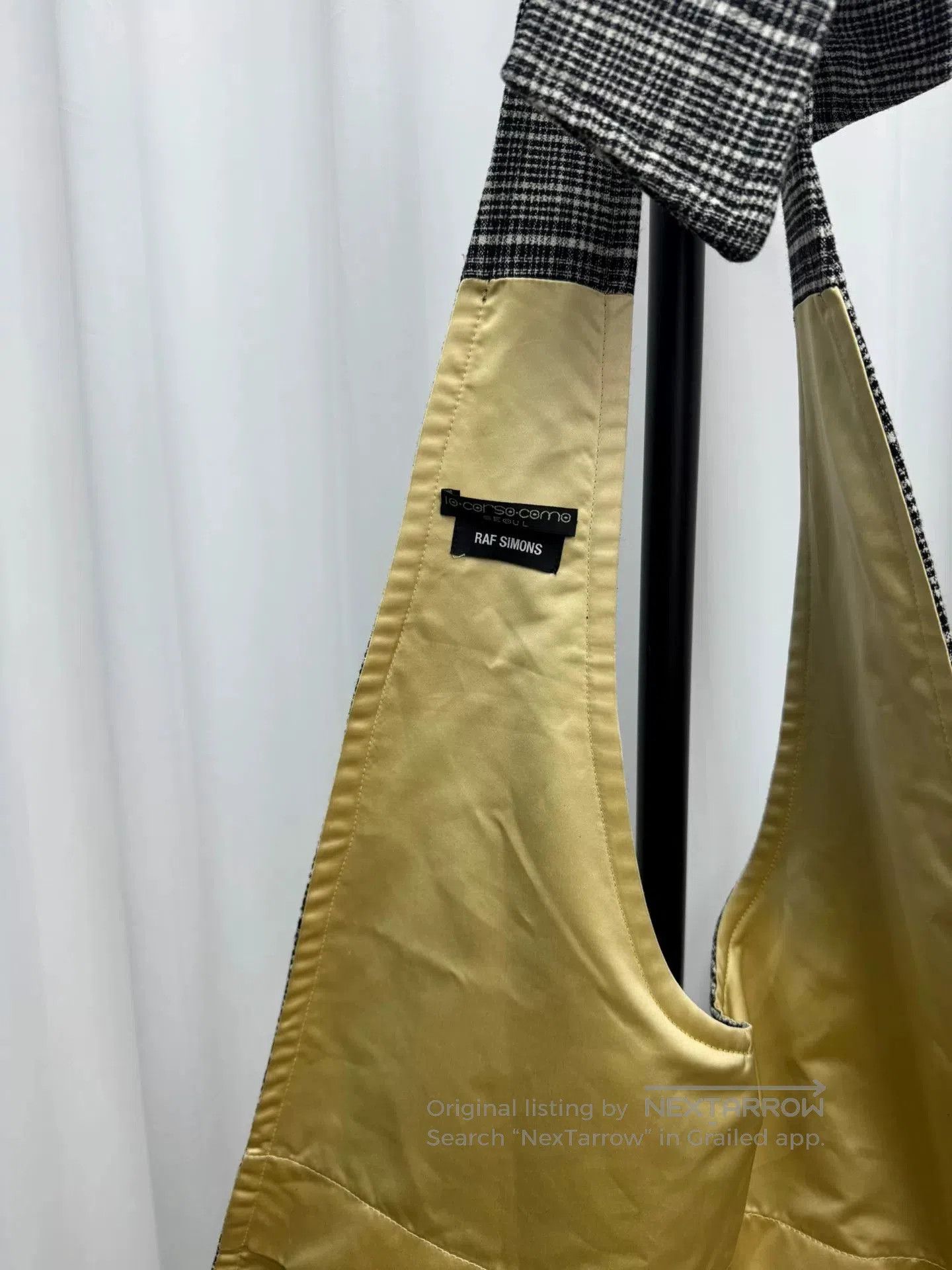Raf Simons raf simons plaid shoulder bag autumn winter. Size ONE SIZE - 7 Thumbnail
