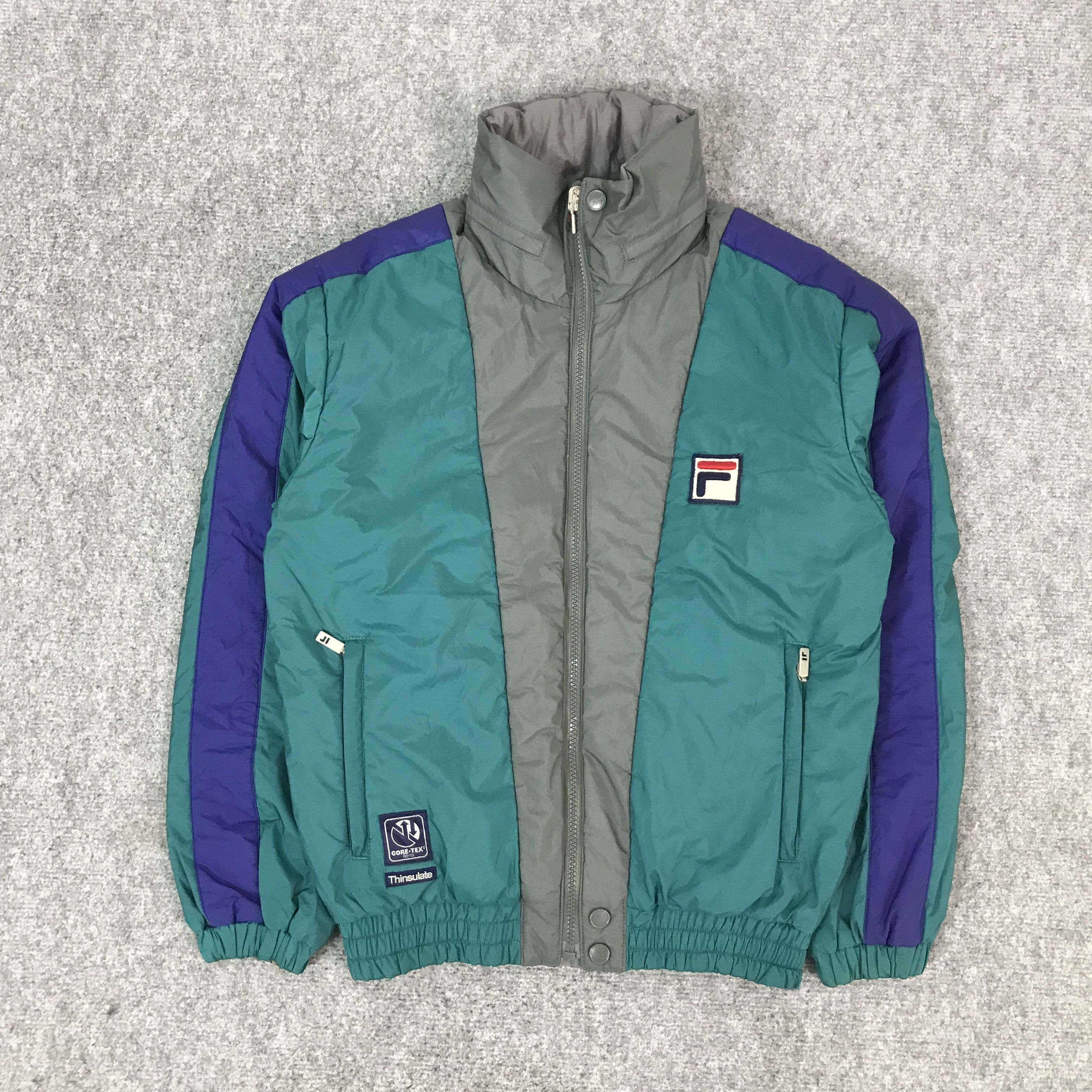 Fila VINTAGE FILA REVERSIBLE DESIGN JACKET Size US M / EU 48-50 / 2 - 1 Thumbnail