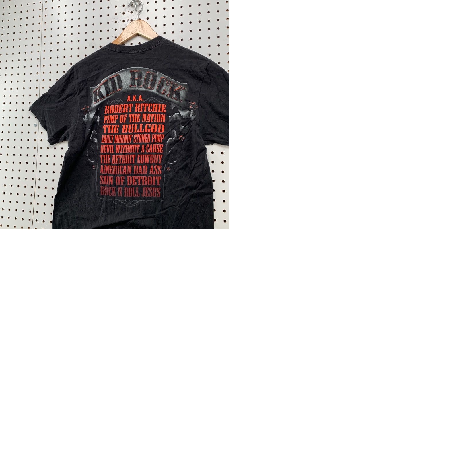 Hanes Vintage Black Mens M T-Shirt Rock Band Tee 18.5x26.5 Hanes Shirt Music Rock Band TEE Mens Size US M / EU 48-50 / 2 - 10 Thumbnail
