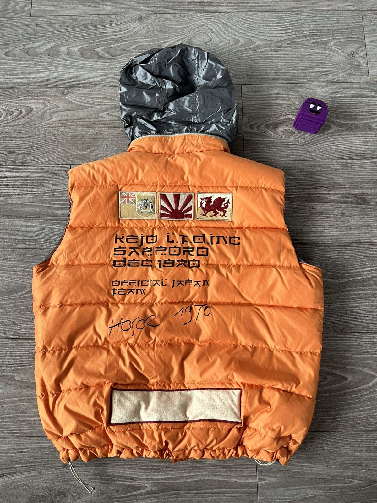 Vintage Vintage Kejo Gaijin Limited Big Logo Goose Down Puffer Vest Size US M / EU 48-50 / 2 - 15 Thumbnail
