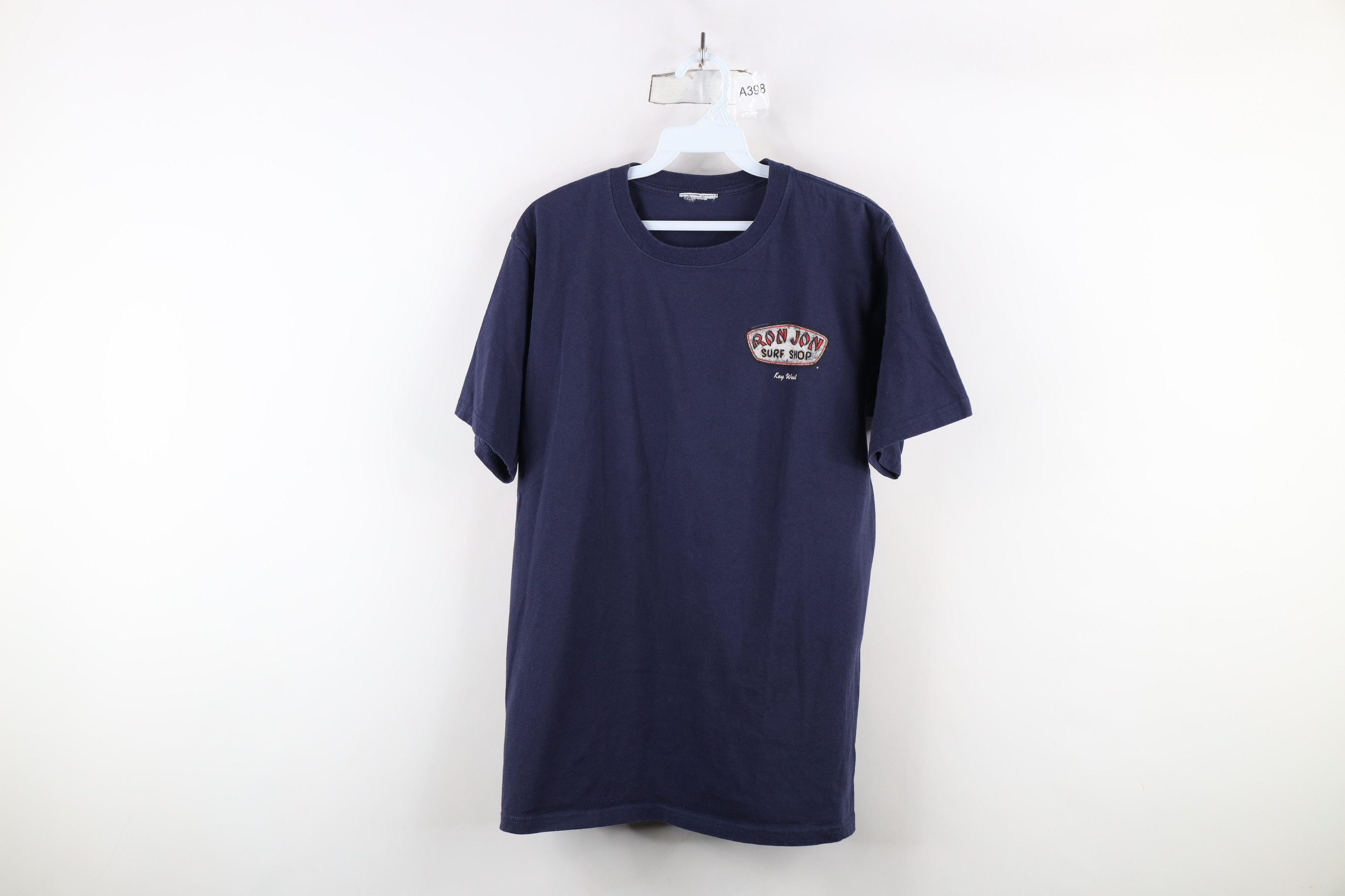 Vintage Vintage Ron Jon Surf Shop Key West Surfing T-Shirt Navy Blue Size US M / EU 48-50 / 2 - 1 Thumbnail