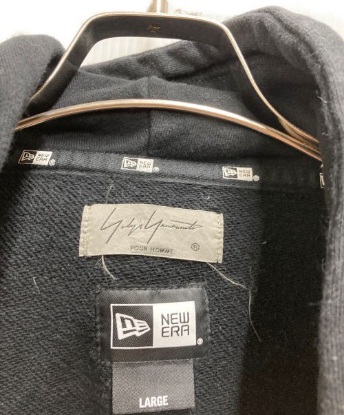 Yohji Yamamoto New Era × Yohji Yamamoto pour homme reverse logo hoodie Size US L / EU 52-54 / 3 - 3 Thumbnail