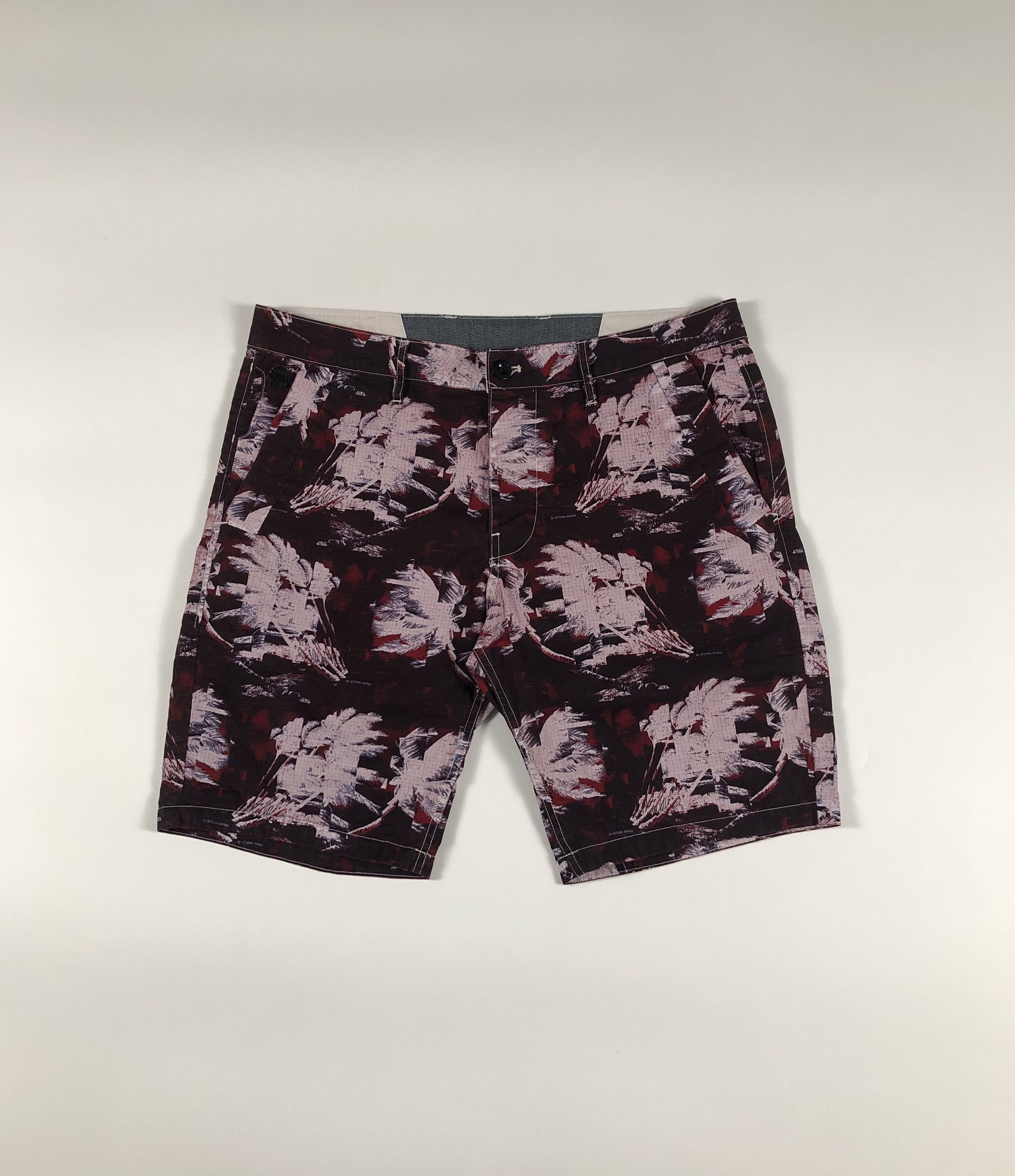 G-Star G-Star Raw Bronson 1/2 AOP Shorts Size US 33 - 1 Thumbnail